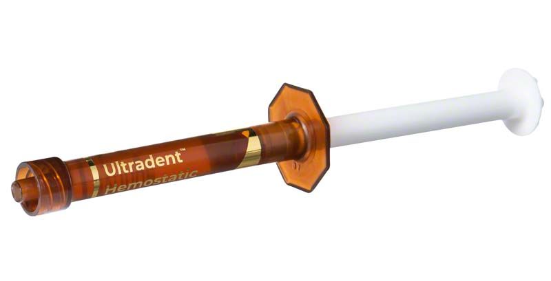 Viscostat Leerspritze mit Luer-Lock und UV-Schutz von Ultradent Products.