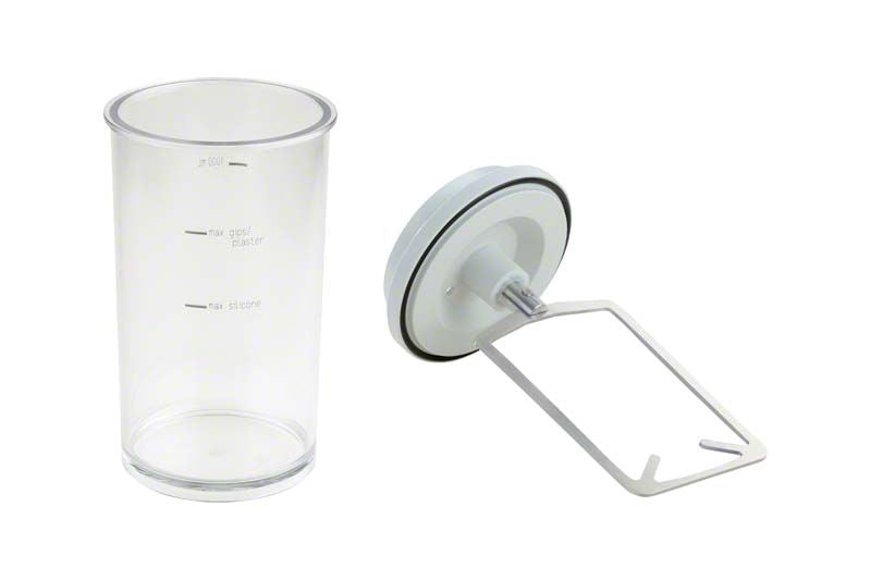 Anmischbecher mit Rührwerk für Dentalmaterialien aus Polycarbonat.