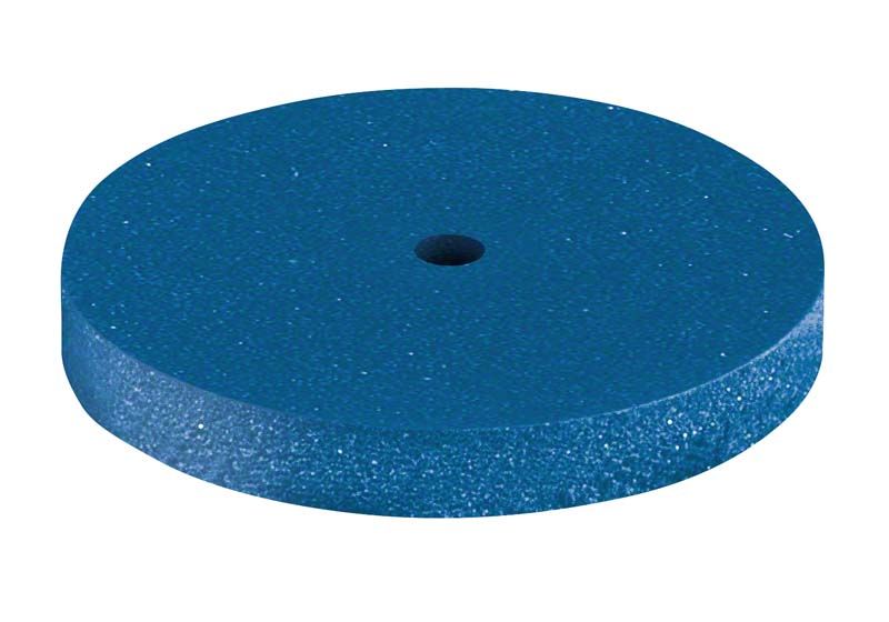 Blauer Gummipolierer für zahnmedizinische Anwendungen, EVE UNIVERSAL R22BL.