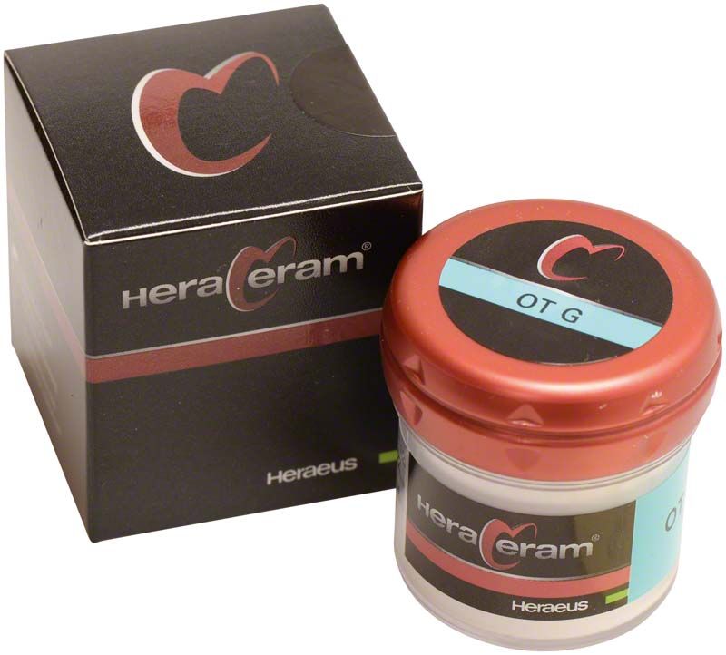HeraCeram® Opal Transpa 20g OTG in Dose und Verpackung.