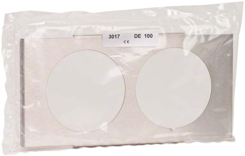 Ultraschallbaddeckel SONOREX Lochdeckel DE 100 in Verpackung.