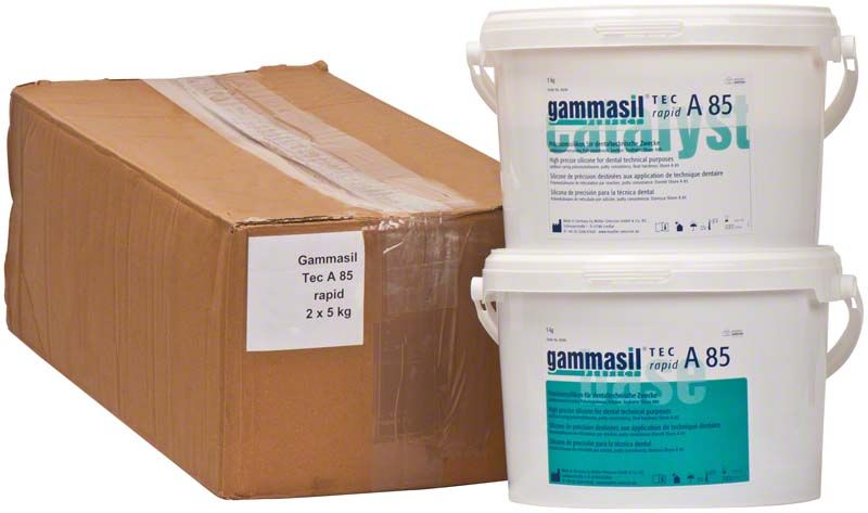 Gammasil Perfect Tec A 85 Eimer, 2x5kg, Zahntechnik-Material.