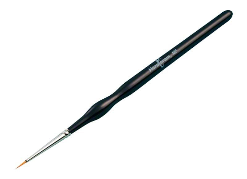 HeraCeram® Malfarbenpinsel mit feiner Spitze für präzise Keramikarbeiten.