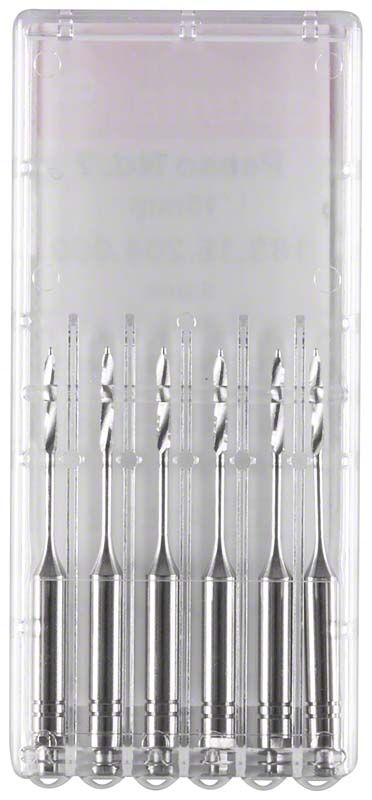 Peeso Wurzelkanalerweiterer ISO 090 in transparenter Kunststoffverpackung.