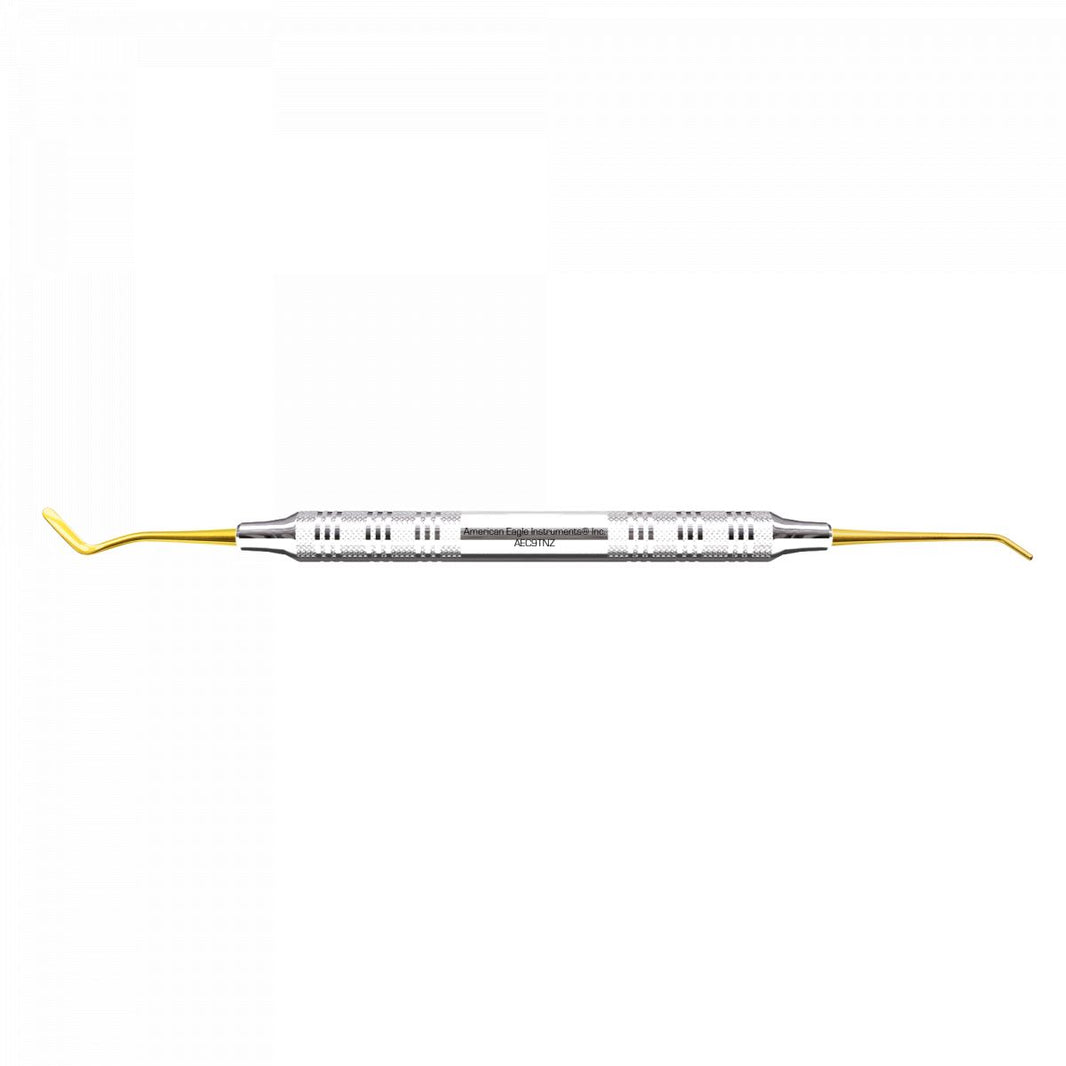 Amerikanischer Adler Compositeinstrument Figur 9 mit Griff Z in Silber und Gold.