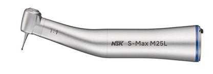 S-Max M Licht-Winkelstück Typ M25L in silberner Farbe.
