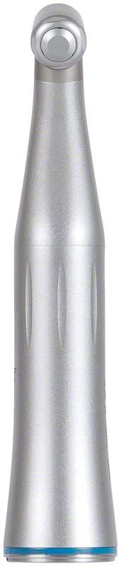 Blaues S-Max M Licht-Winkelstück Typ M25L in Nahaufnahme.