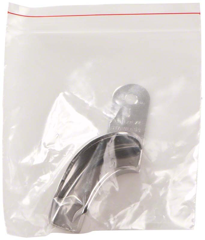 Abdrucklöffel ERGOLOCK aus rostfreiem Edelstahl in transparenter Verpackung.