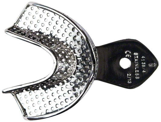Image of Abdrucklöffel ERGOLOCK gelocht Unterkiefer S