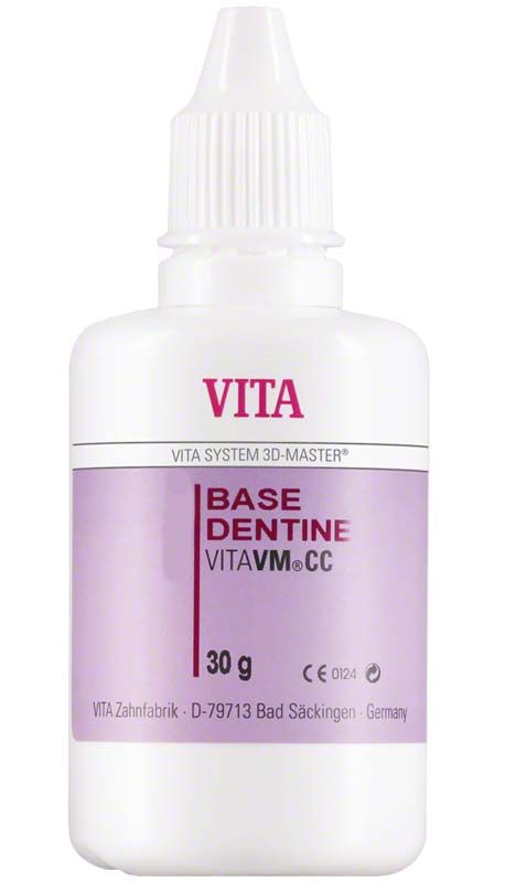 VITA VM CC 3D 30g Base Dentine, 2M1, in weißer Flasche.