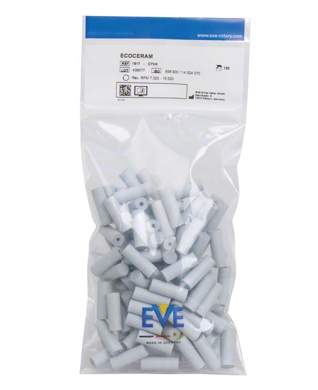EVE-Ecoceram Polierer grob C7VK in Originalverpackung, 100 Stück.