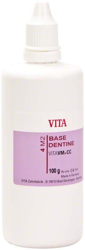 Flasche mit 100g VITA VM CC Base Dentine 4M2.