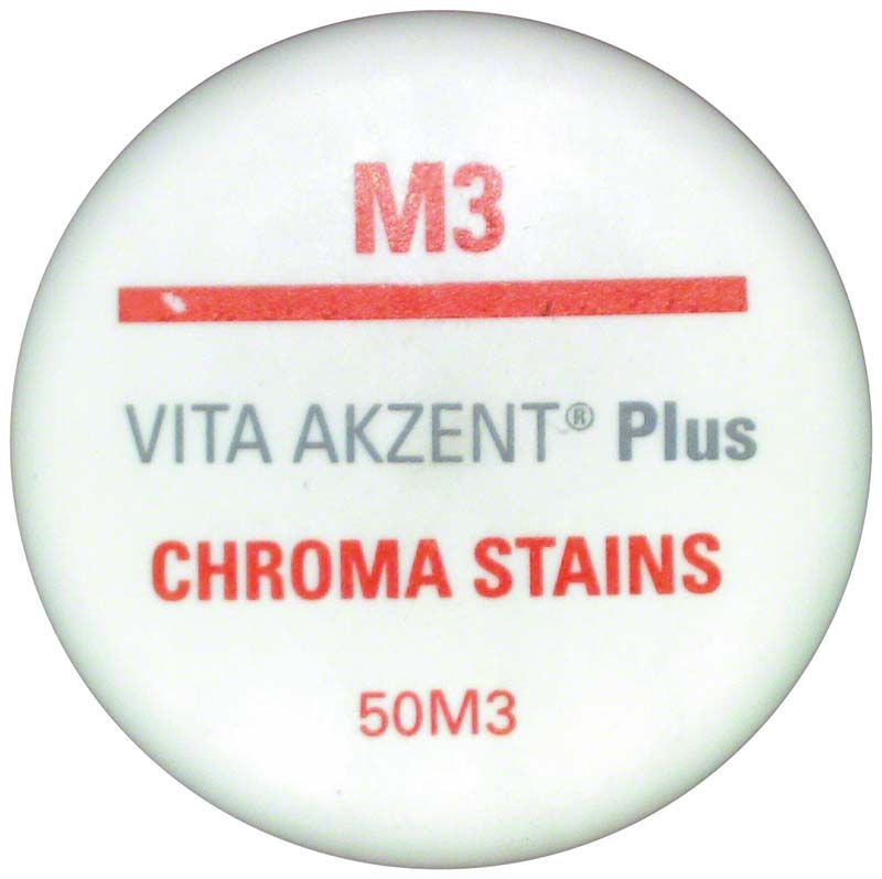 VITA AKZENT® Plus CHROMA STAINS Paste M3 im runden Behälter.