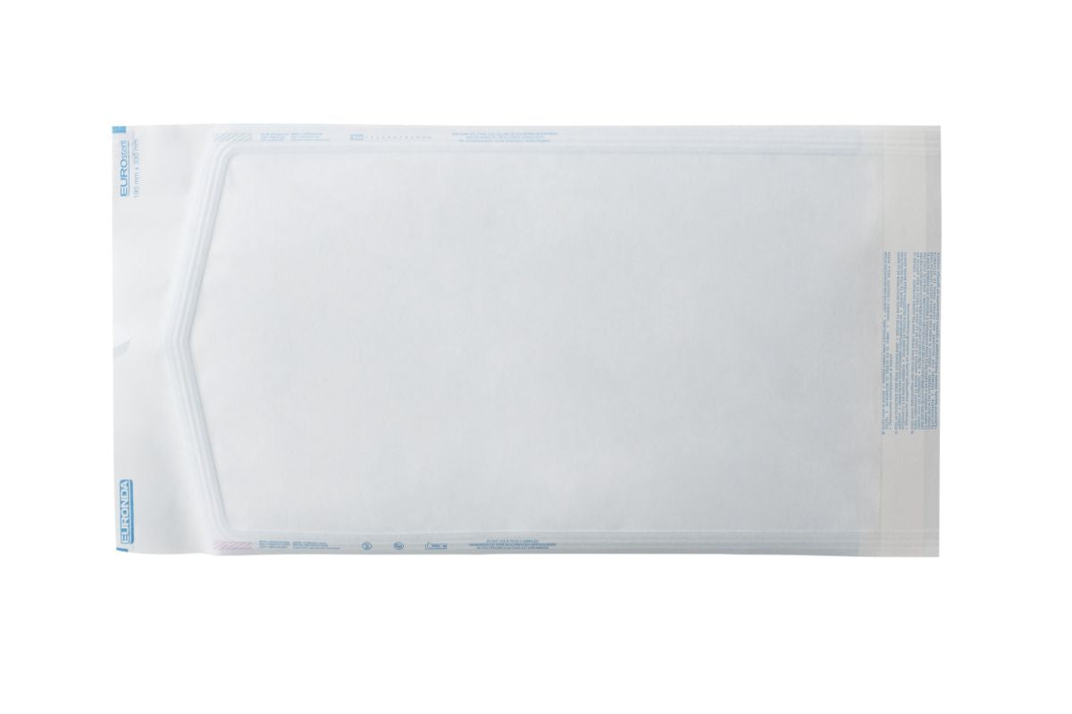 Eurosteril Beutel selbstklebend 190 x 330mm aus medizinischem Papier.