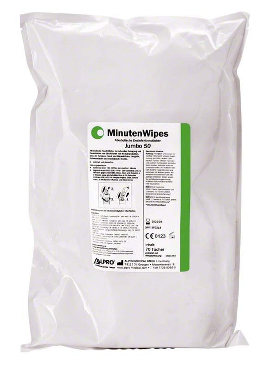 Image of MinutenWipes Jumbo 50 Karton à 12 NF Beutel