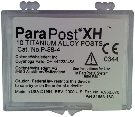 Image of ParaPost® XH™ Titanstifte Gr. 4 gelb