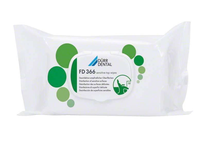 FD 366 sensitive top wipes, Desinfektionstücher für empfindliche Oberflächen.