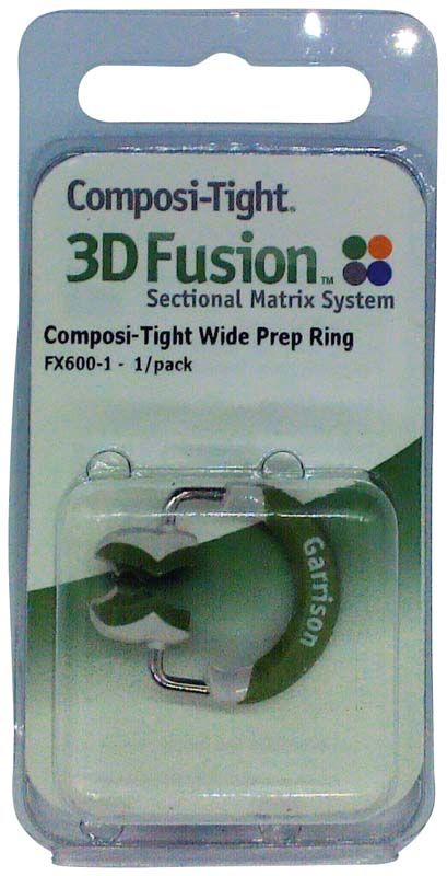 Composi-Tight® 3D Fusion™ Matrizenring grün in Verpackung.