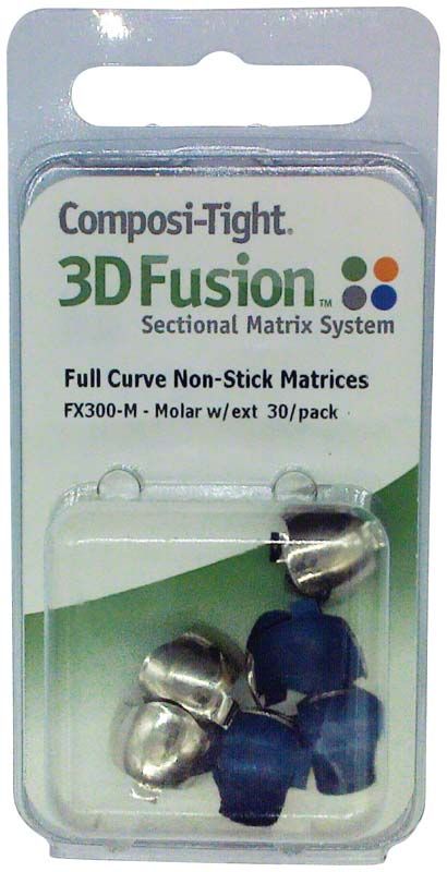 Composi-Tight® 3D Fusion™ Full Curve Matrizen in Verpackung.