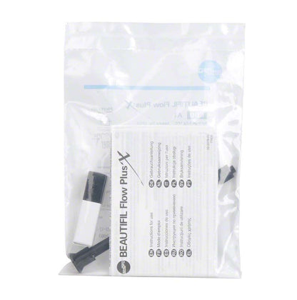 BEAUTIFIL Flow Plus X F00 A1 in Verpackung mit Applikationsspitzen.