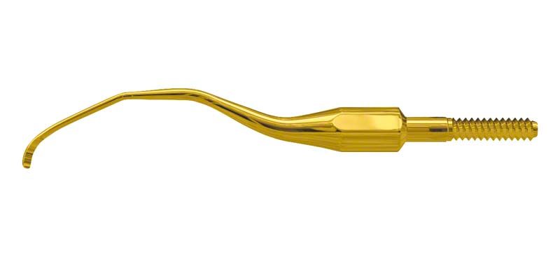 Amerikanische Eagle XP Gracey Access Pro Thin™ Quik-Tip Kürette in Gold.