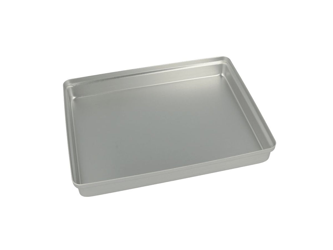 EUROTRAY Aluminium Minitray Deckel in silberner Farbe, ungelocht.