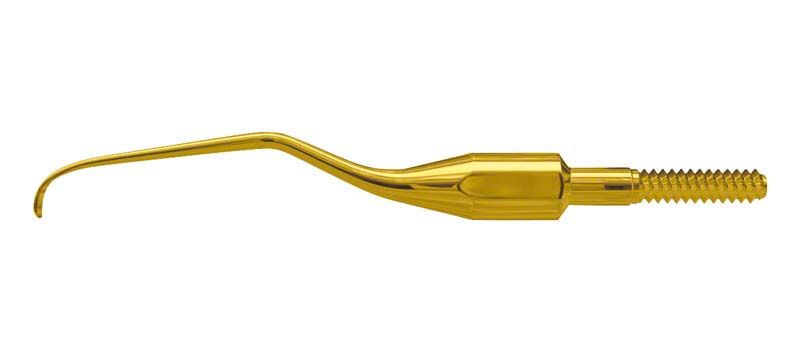 American Eagle XP Gracey Access Pro Thin Quik-Tip Anterior Kürettenspitze in Gold.