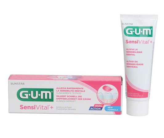 Image of GUM® SensiVital®+ Zahnpasta Tube 75ml