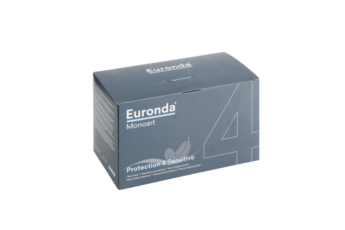 Monoart Mundschutz Pro 4 Sensitive blau