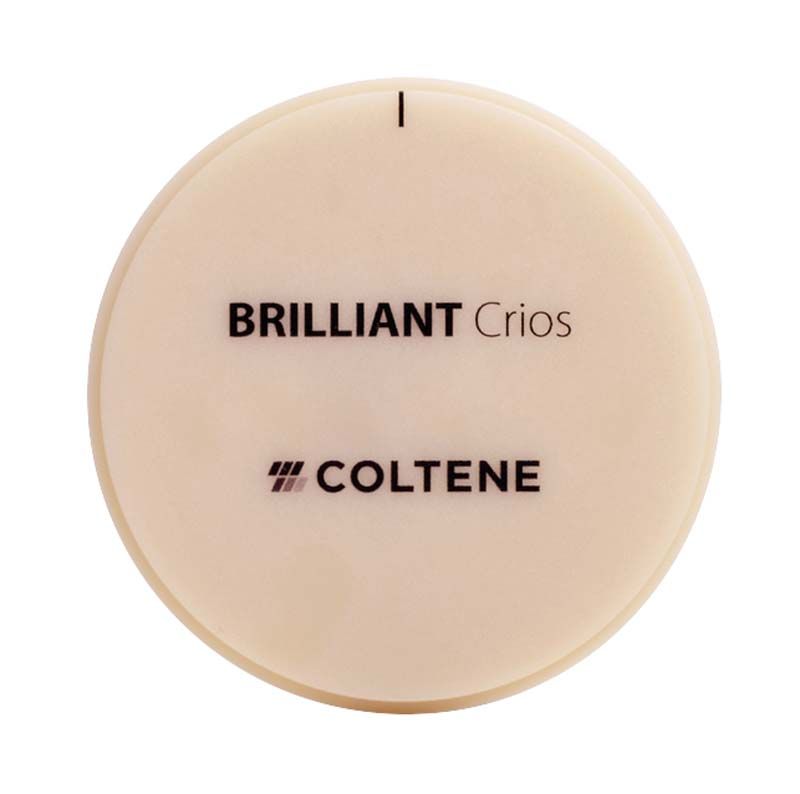 Runder Dentalblock BRILLIANT Crios Disc HT H 14mm A1 von COLTENE