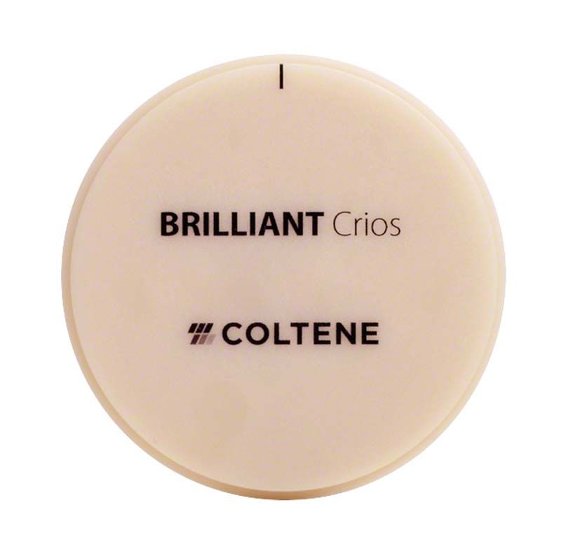 BRILLIANT Crios Disc LT H 18mm A3 mit COLTENE-Logo auf der Oberseite