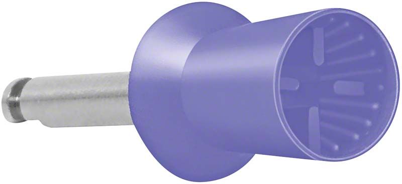 Becht4Prophy Prophylaxepolierer Winkelstück in lila für Zahnreinigung.