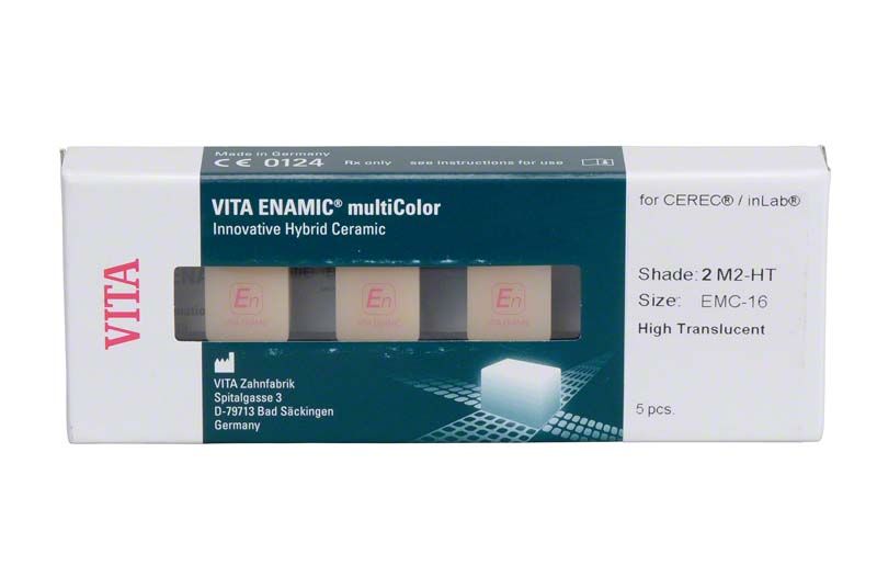 VITA ENAMIC® multiColor Keramikblock für CEREC®/inLab® EMC-16 2M2-HT.