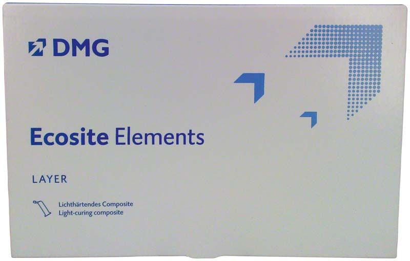 Verpackung des Ecosite Elements LAYER Sets mit DMG-Logo.