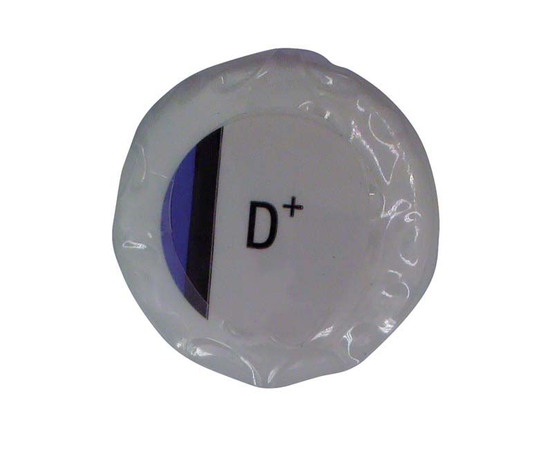 CERABIEN™ ZR FC Paste Stain D+ in Plastikverpackung mit D+ Aufdruck.