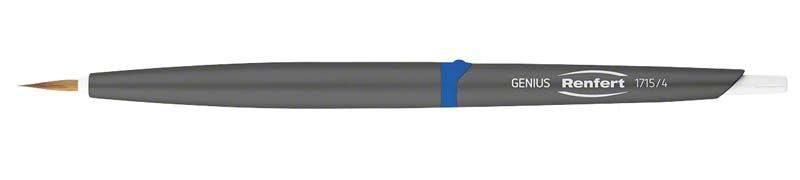 Genius Pinsel Gr. 4 von Renfert mit integriertem Schutzgriff.
