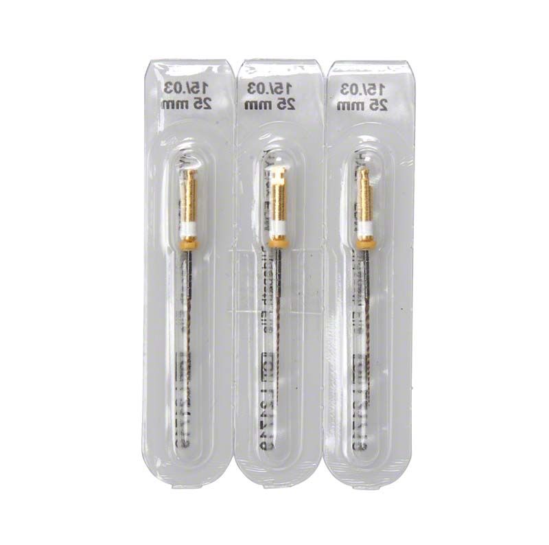 HyFlex™ EDM NiTi-Feilen 25mm Glide Path File 15/.03 in Blisterverpackung.
