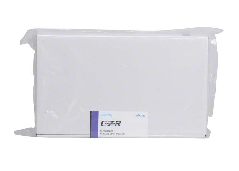 Cerabien™ ZR FC Paste Stain Basic Guide in weißer Verpackung.