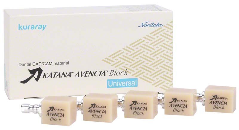 KATANA™ AVENCIA™ Block Universal 12 A3,5 vor Verpackung mit Logo und Schriftzug.