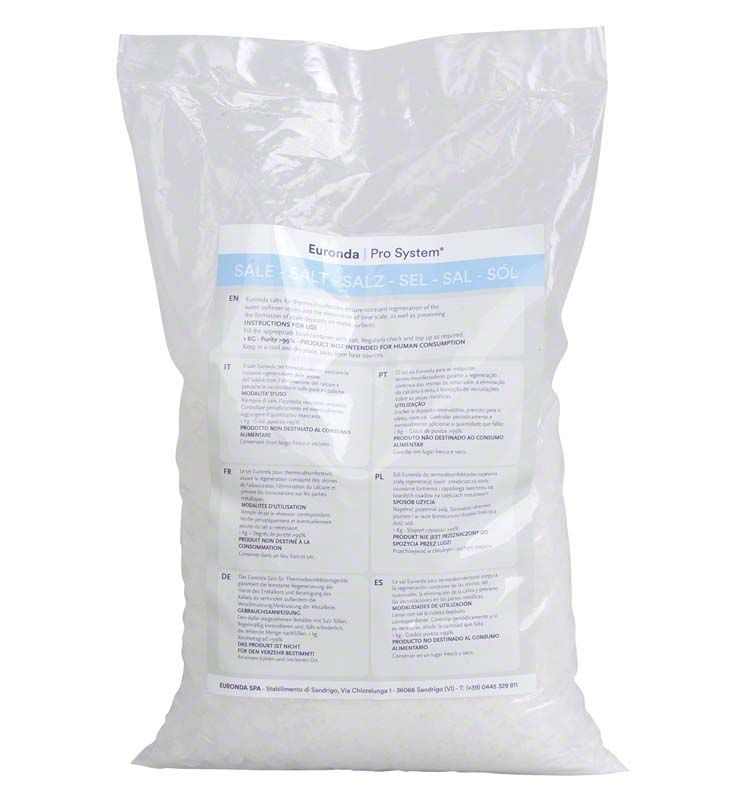 Eurosafe 60 Regeneriersalz Beutel 1kg für Wasseraufbereitung.