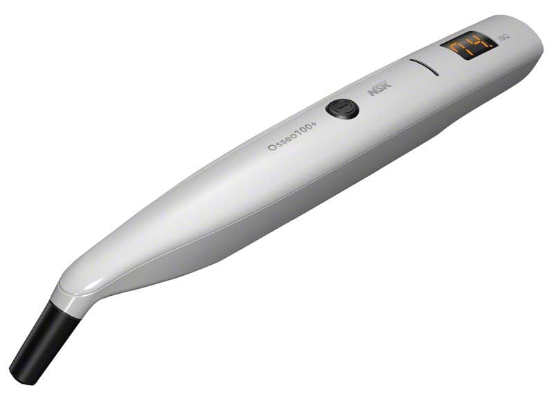 Osseo 100 chirurgisches Handgerät in weißer Farbe mit digitalem Display