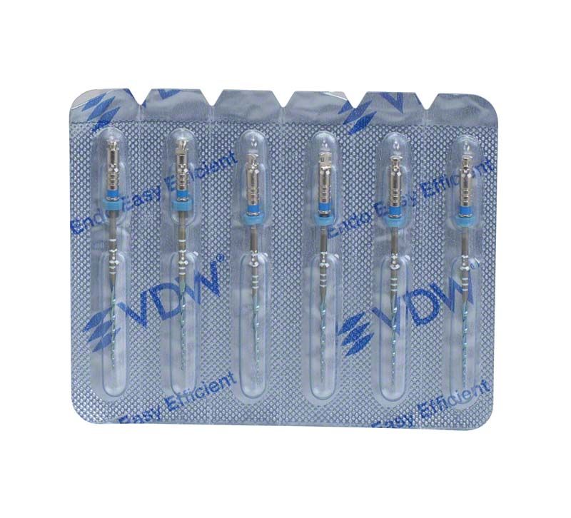Wurzelkanalfeilen VDW.ROTATE™ NiTi 31mm in Blisterverpackung.