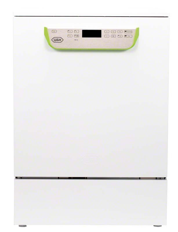 Teon Thermodesinfektor mit digitalem Bedienfeld und grünem Griff.