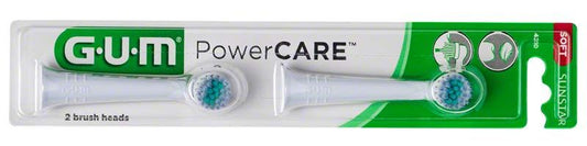 Image of GUM® PowerCARE Ersatzbürstenkopf