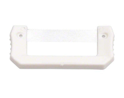 Streifenhalter PAUL mit weißem Säge Streifen für zahnmedizinische Anwendungen.