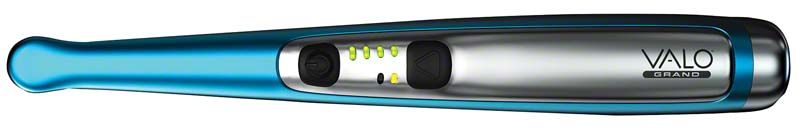Kabelloses VALO™ Grand Sapphire Polymerisationslicht in blauem Design.