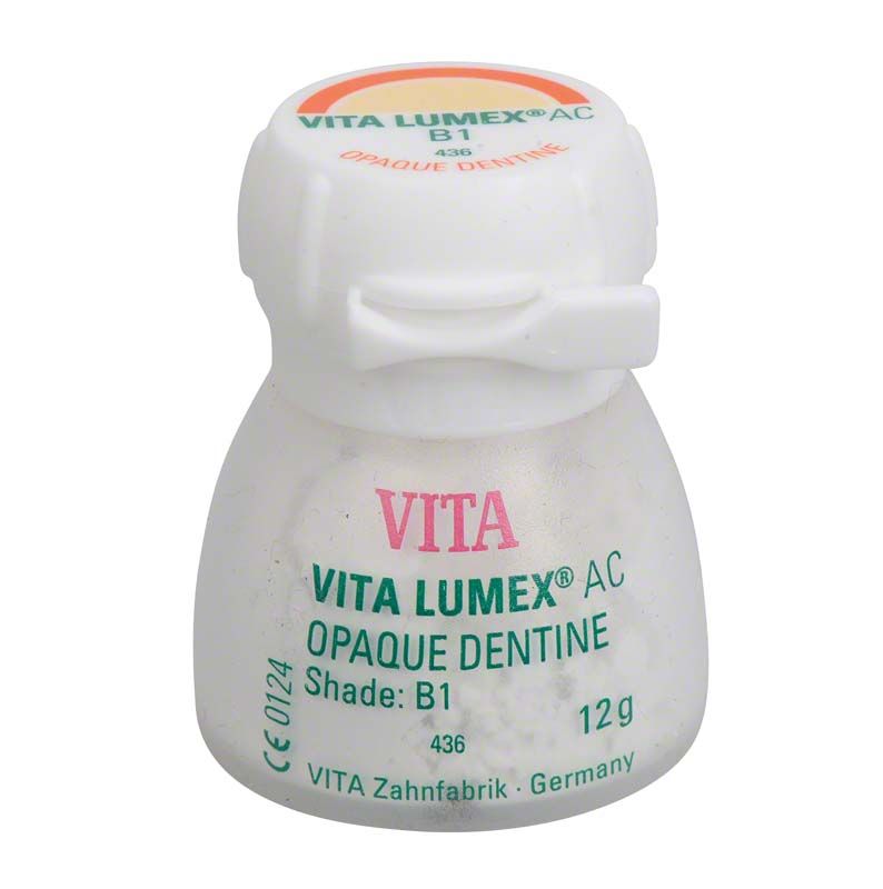 VITA LUMEX® AC Opaque Dentine 12g B1 Zahnersatzmaterial in kleiner Dose.