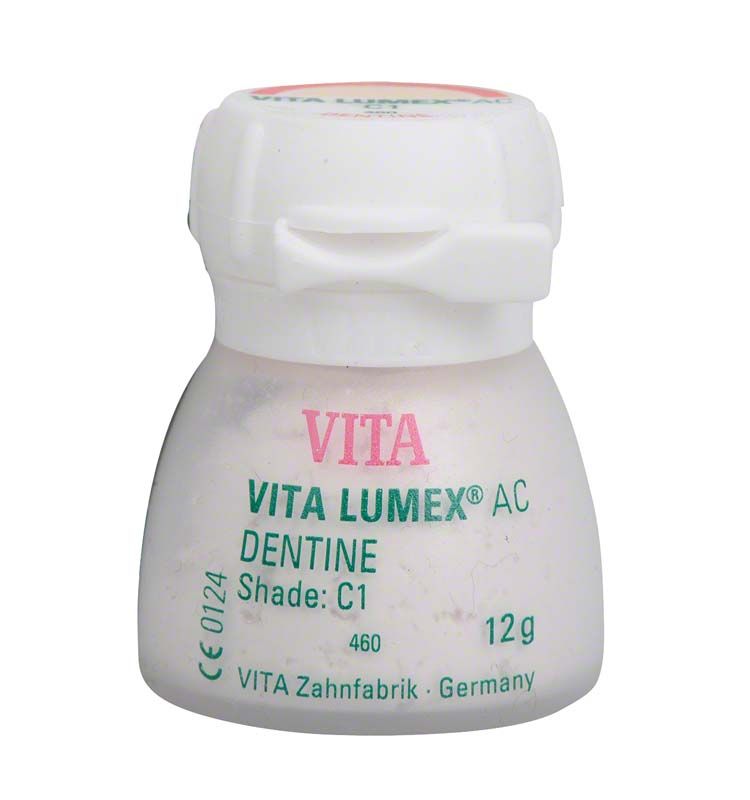 VITA LUMEX® AC Dentine 12g, Farbton C1, in weißem Behälter