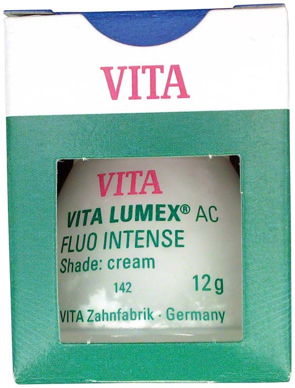 VITA LUMEX® AC Fluo Intense Creme 12g in grüner Verpackung.