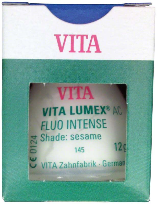 VITA LUMEX® AC Fluo Intense 12g Verpackung mit Farbton sesame